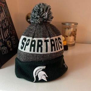 Michigan State beanie